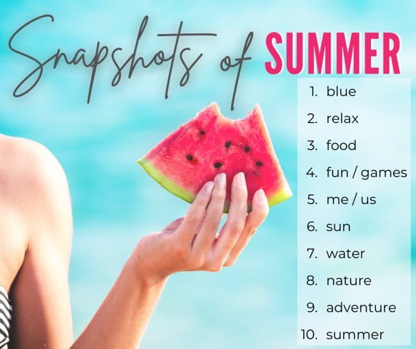 snapshots of summer